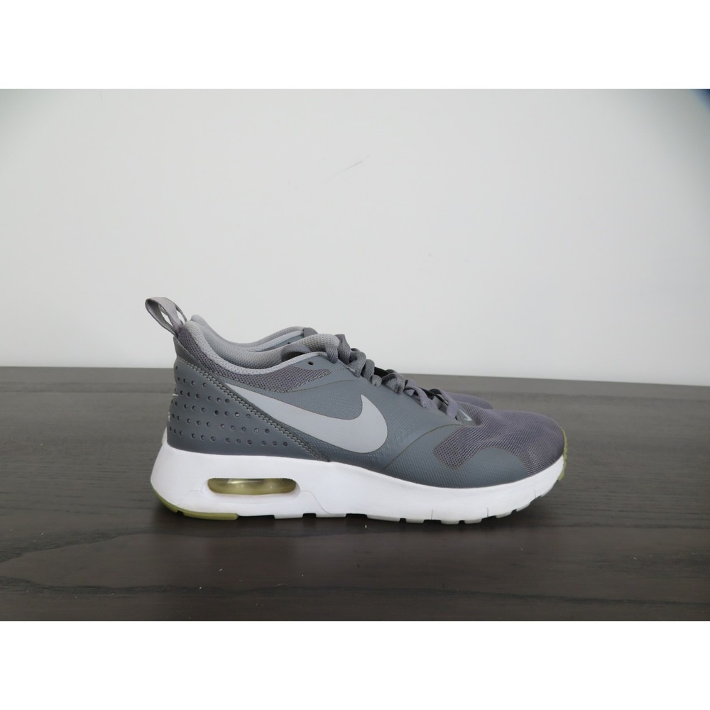 Nike Air Max Tavas GS Shoes Youth 5Y Gray Mesh Running Sneakers 814443-002